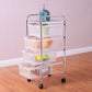 Costway 5-Tier Rolling Storage Kitchen Cart