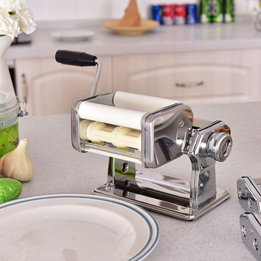 Costway 5 in 1 Stainless Steel Pasta Maker