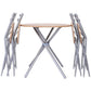 Costway 5 pcs Folding Round Dining Set