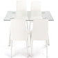 Costway 5 pcs Furniture Kitchen Dining Set