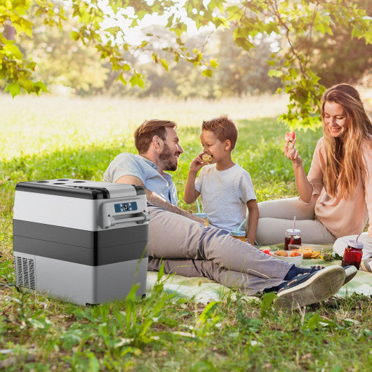 Costway 53-Quarts -4°F To 68° Portable Electric Car Cooler Refrigerator