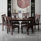 Costway 59" Dining Table Kitchen Dining Room Furniture