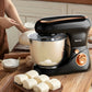 Costway 5.3 Qt Black Stand Kitchen Food Mixer 6 Speed with Dough Hook Beater