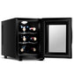Costway 6 Bottle Freestanding Thermoelectric Wine Cooler Freestanding