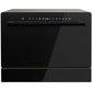 Costway 6 Place Setting Built-in or Countertop Dishwasher Machine with 5 Programs