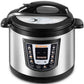 Costway 6 QT Programmable Electric Stainless Steel Pressure Rice Cooker