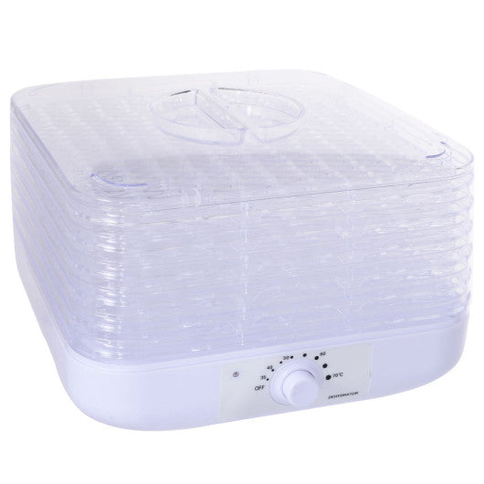 Costway 6 Trays Electric Food Dehydrator Fruit Vegetable Dryer