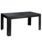 Costway 63" Rectangular Modern Dining Kitchen Table for 6 People