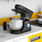 Costway 660 W 7.5 Quart 6 Speed Tilt-head Black Stand Mixer