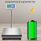 Costway 660 lbs Weight Computing Digital Floor Platform Scale