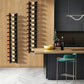 Costway 6/9/12-Bottle XL Rustproof Wall-Mounted Wine Rack
