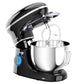 Costway 6.3 Qt 6 Speed 660W Tilt-Head Black Food Stand Mixer