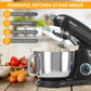 Costway 7 Quart 800W 6-Speed Black Electric Tilt-Head Food Stand Mixer
