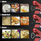 Costway 7.5 Qt Red Tilt-Head Stand Mixer with Dough Hook