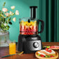 Costway 8 Cup Food Processor 500W Variable Speed Blender Chopper with 3 Blades