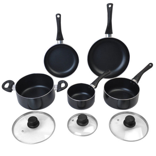 Costway 8-Piece Non-Stick Cookware Set