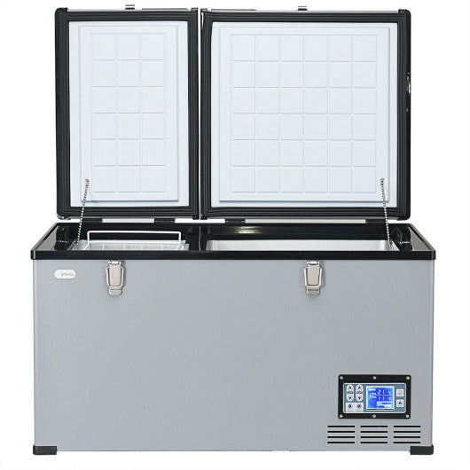 Costway 84-Quart Portable Electric Camping Car Cooler