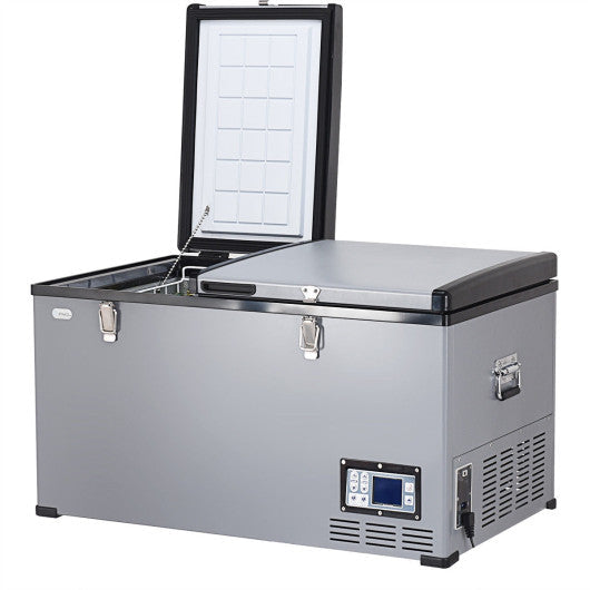 Costway 84-Quart Portable Electric Camping Car Cooler