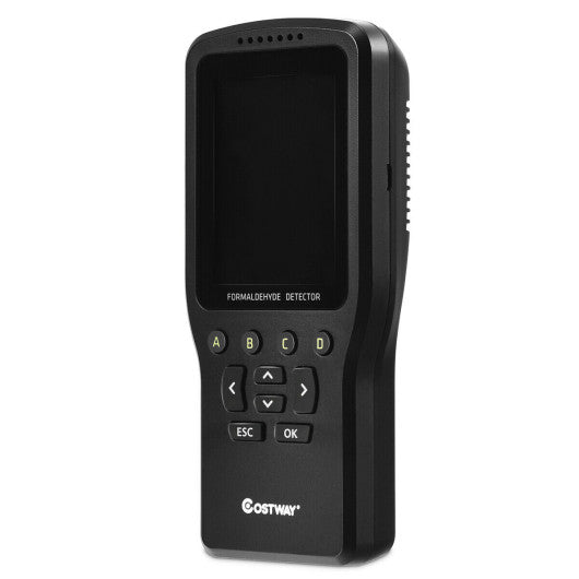 Costway Air Quality Monitor Detector Accurate Testing Formaldehyde