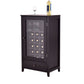 Costway Artistic Durable Wooden Home Wine Racks with Drawer