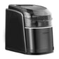 Costway Black Countertop Ice Maker 26.5lbs/Day with Self-Cleaning Function and Flip Lid