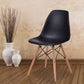 Costway Black Dining Side Armless Accent Chair