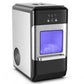 Costway Black Ice Maker Countertop 44lbs Per Day with Ice Shovel and Self-Cleaning