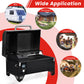 Costway Black Outdoor Portable Tabletop Pellet Grill and Smoker with Digital Control System for BBQ