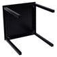 Costway Black Pine Wood Dining Table