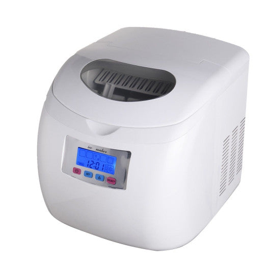 Costway Brand New Portable Ice Cube Maker Countertop Compact 26 lb/day Ice Cube Machine