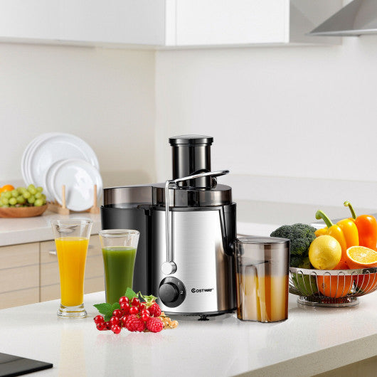 Costway Centrifugal Juice Machine with Wide Mouth and 2 Speed Mode