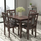 Costway Dining Table Kitchen Breakfast Dining Room Furniture Rectangle
