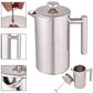 Costway Double Wall Stainless-Steel Coffee Press Maker