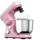 Costway EP24831PI 5.3 Qt Stand Kitchen Food Mixer 6 Speed with Dough Hook Beater