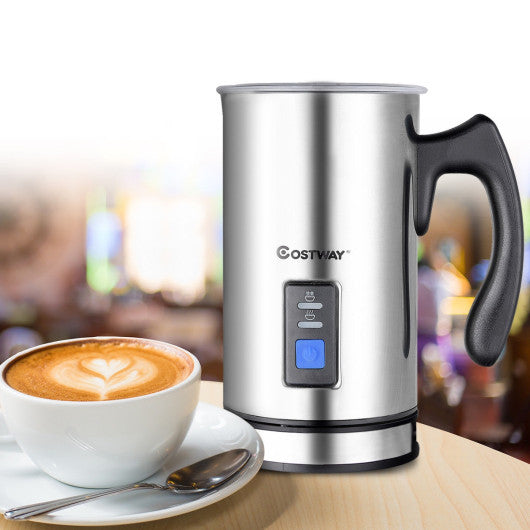 Costway Electric Automatic Milk Frother For Hot or Cold Milk