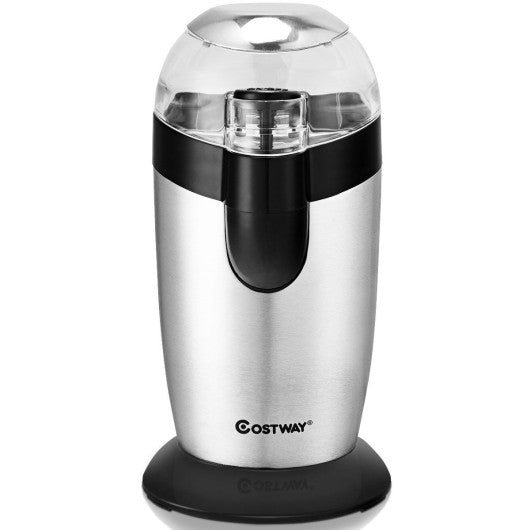 Costway Electric One - Touch Stainless Steel Coffee & Spice Grinder