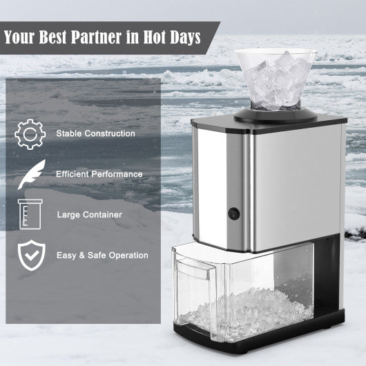 Costway Electric Stainless Steel Professional Ice Crusher
