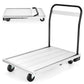 Costway Folding Aluminum Alloy Platform Truck with 4 TPR Wheels