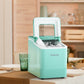 Costway Green Portable Countertop Ice Maker Machine with Scoop