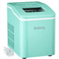 Costway Green Portable Countertop Ice Maker Machine with Scoop