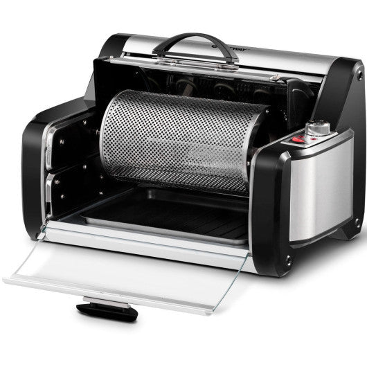 Costway Horizontal Rotating Kebob Skewer Roaster Oven Grill