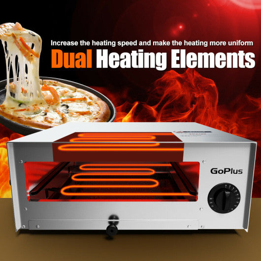 Costway Kitchen Commercial Pizza Oven Stainless Steel Pan