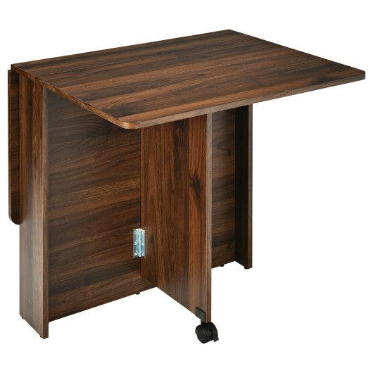 Costway Multifunction Folding Corner Dining Table