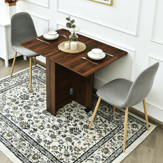 Costway Multifunction Folding Corner Dining Table
