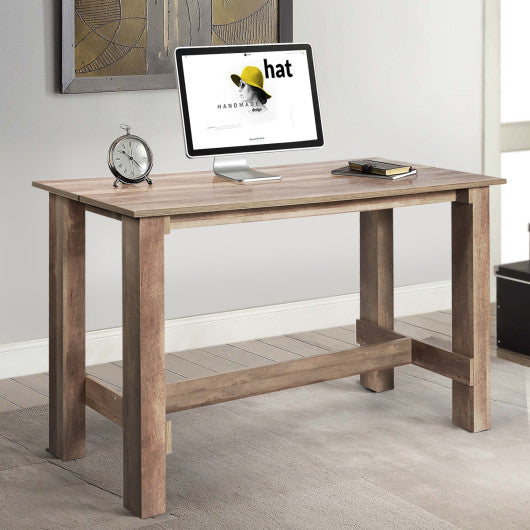 Costway Multifunctional Counter Height Dining Table for Dining Room and Kitchen