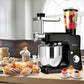 Costway Multifunctional Stand Mixer Blender Meat Grinder with Bowl