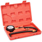 Costway Oil Pressure Tester Gauge Engine Diagnostic Test with Adapters and Case