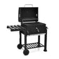 Costway Outdoor Portable Charcoal Grill with Side Table