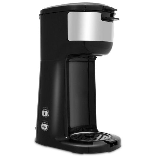 Costway Portable Coffee Maker for Ground Coffee and Coffee Capsule