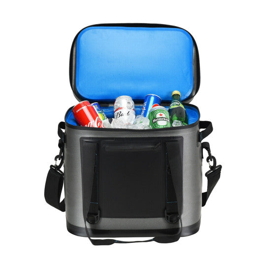 Costway Portable Cooler Bag Leak-proof Insulated Water-resistant for Camping